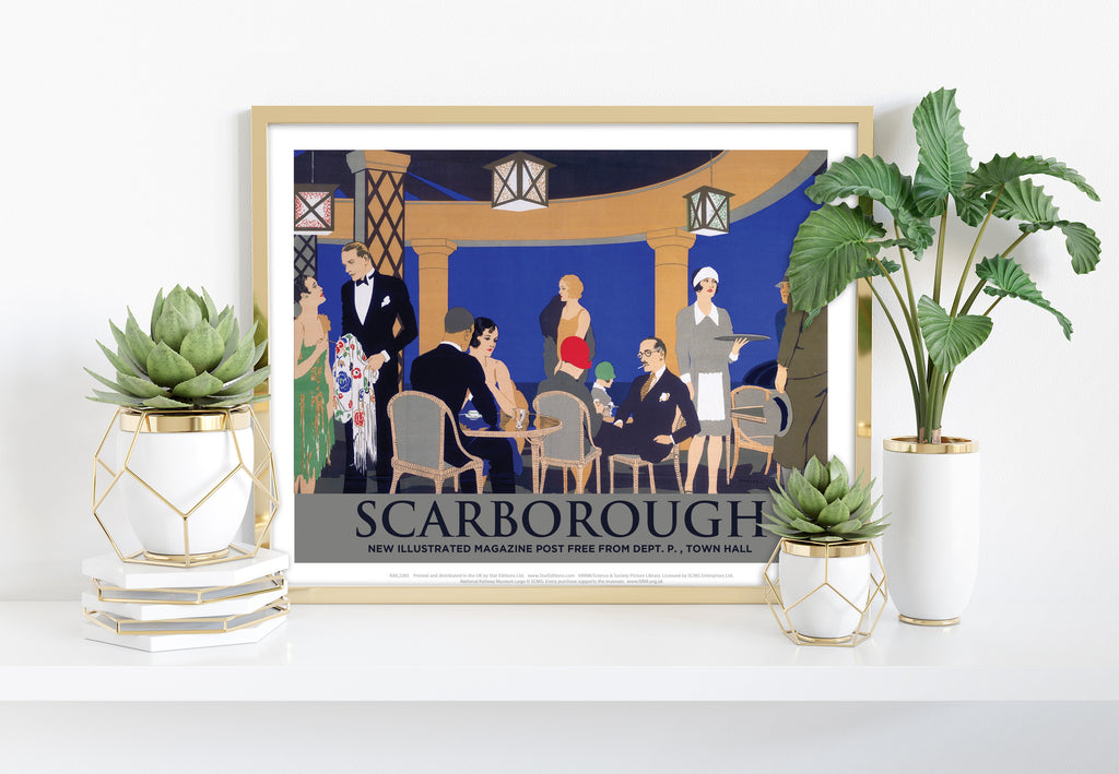 Scarborough Nightlife - 11X14inch Premium Art Print