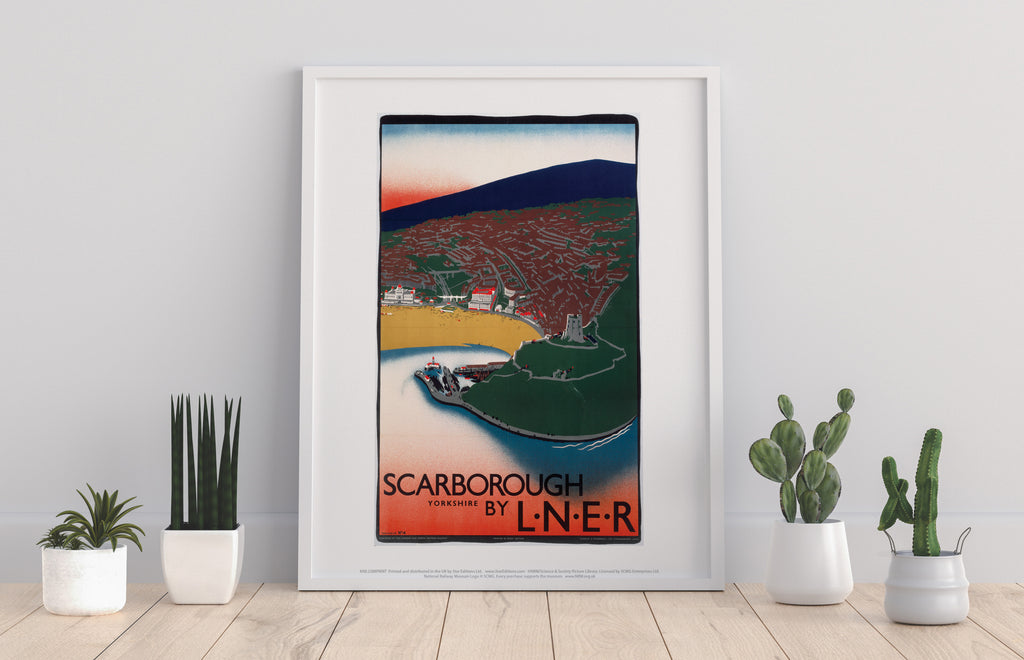 Scarborough Yorkshire By Lner - 11X14inch Premium Art Print