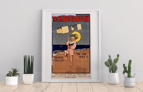 Scarborough Braces You Up - 11X14inch Premium Art Print