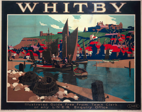 Whitby LNER 24" x 32" Matte Mounted Print