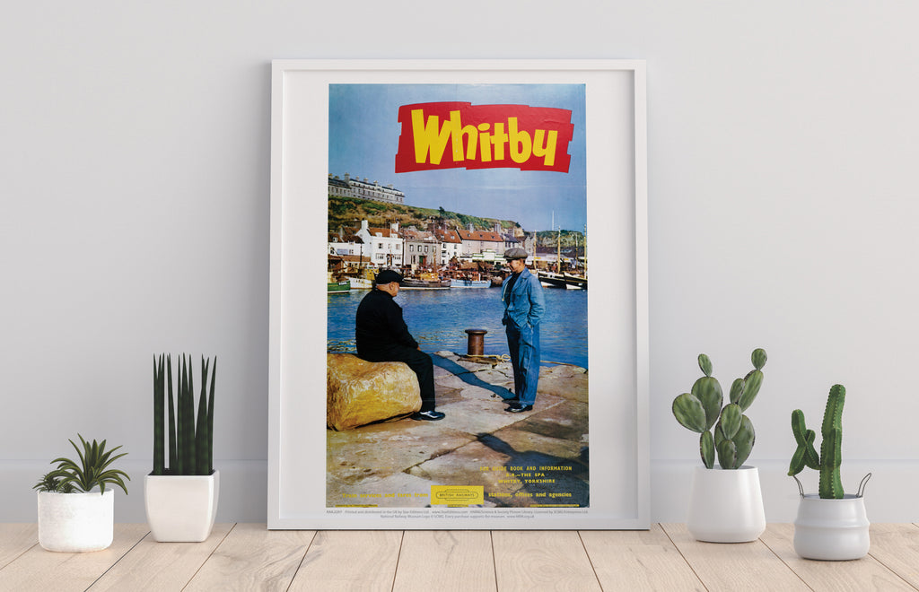 Whitby, Men Chatting - 11X14inch Premium Art Print