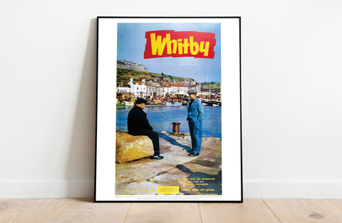 Whitby, Men Chatting - 11X14inch Premium Art Print