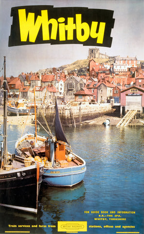 Whitby British Railways 24" x 32" Matte Mounted Print