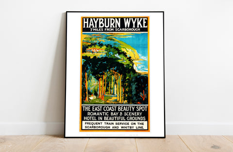 Hayburn Wyke, Scarborough - East Coast Beauty Spot Art Print