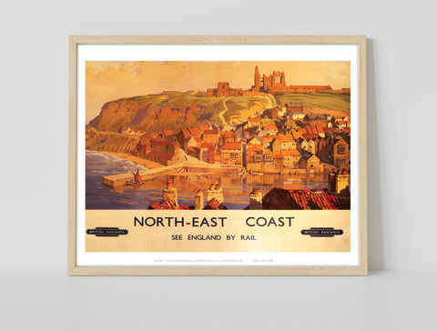 North East Coast, Whitby - 11X14inch Premium Art Print