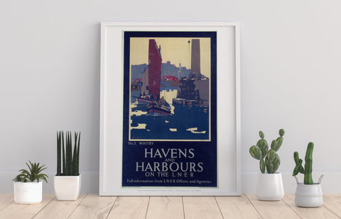 Havens And Harbours No 3 Whitby - Lner - Premium Art Print