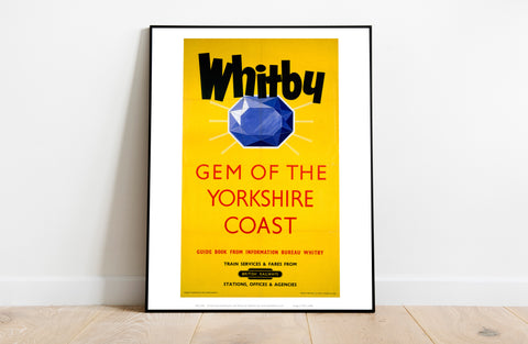 Whitby Gem Of The Yorkshire Coast - 11X14inch Premium Art Print