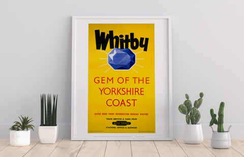 Whitby Gem Of The Yorkshire Coast - 11X14inch Premium Art Print