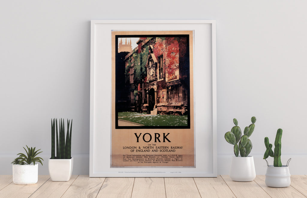 York On The Lner - 11X14inch Premium Art Print