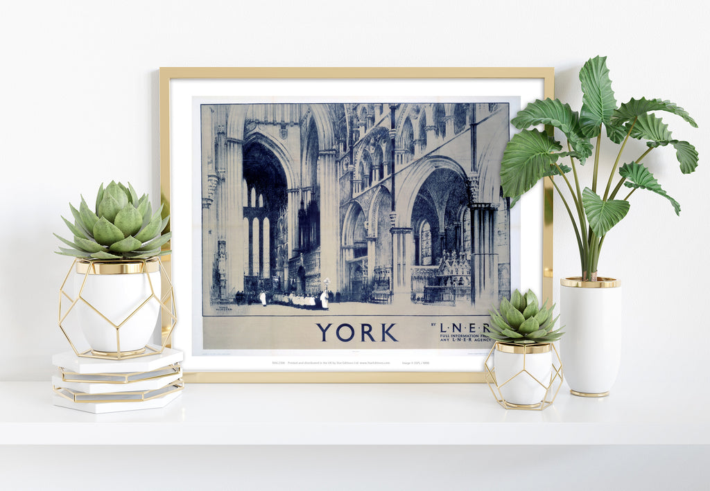York By Lner - 11X14inch Premium Art Print