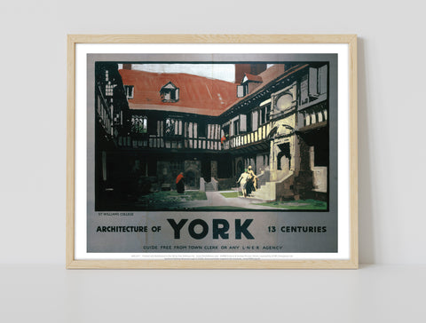 Architecture Of York - 11X14inch Premium Art Print