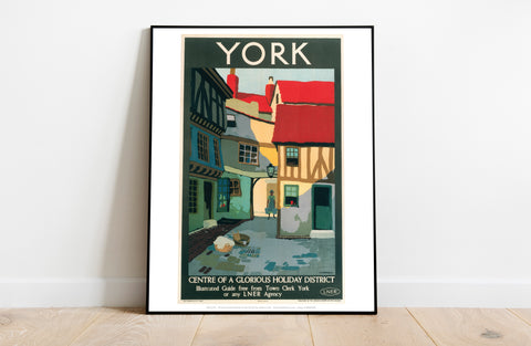 York, Centre Of A Glourious Holiday District - Art Print