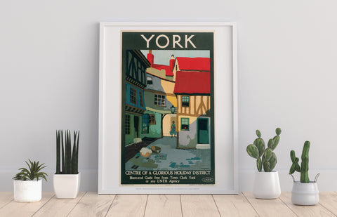 York, Centre Of A Glourious Holiday District - Art Print