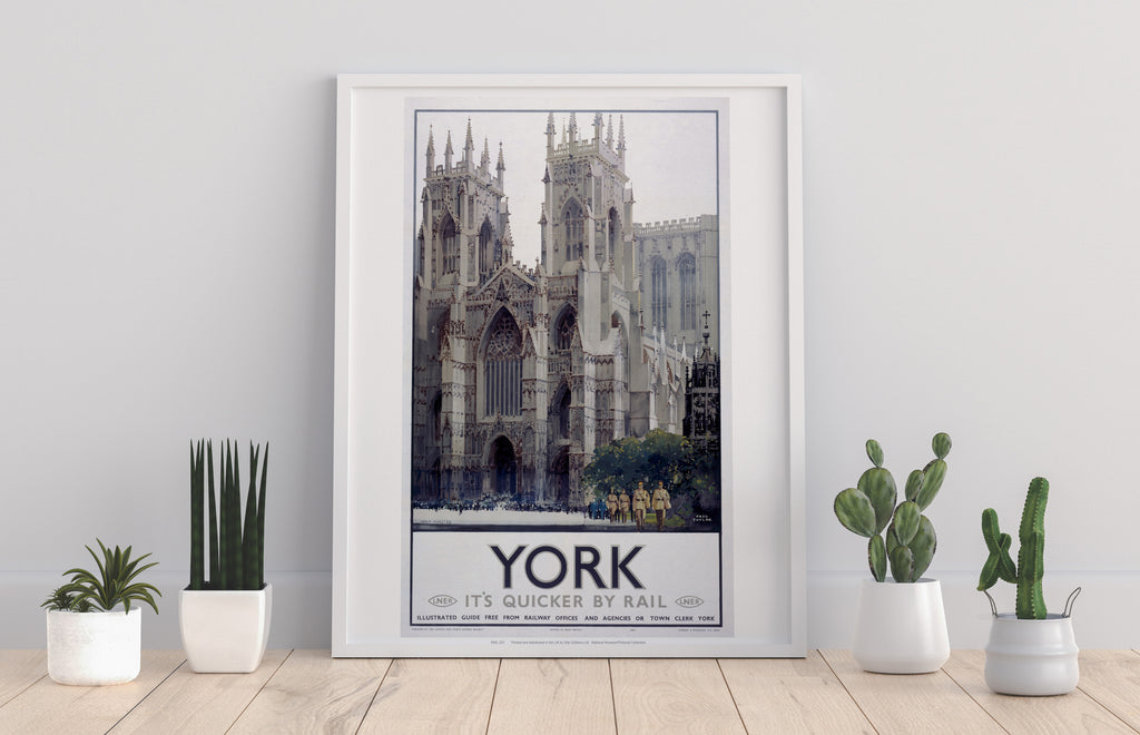 York Cathedral - 11X14inch Premium Art Print