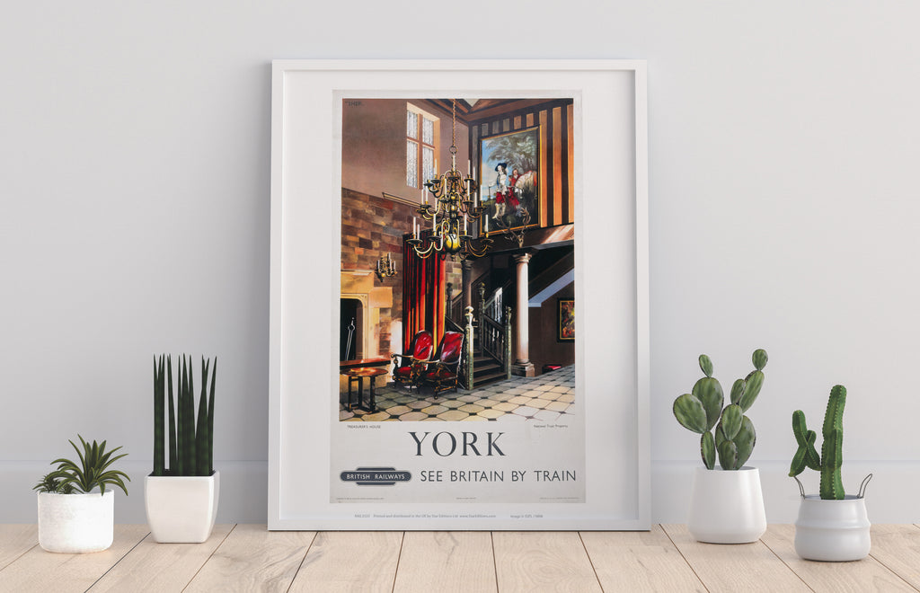 York The Treasurers House - 11X14inch Premium Art Print
