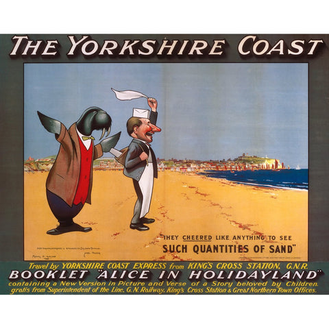 The Yorkshire Coast 24" x 32" Matte Mounted Print