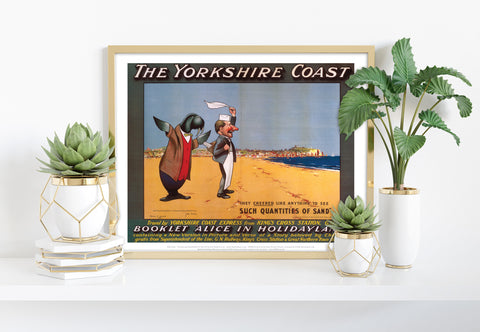 The Yorkshire Coast - 11X14inch Premium Art Print