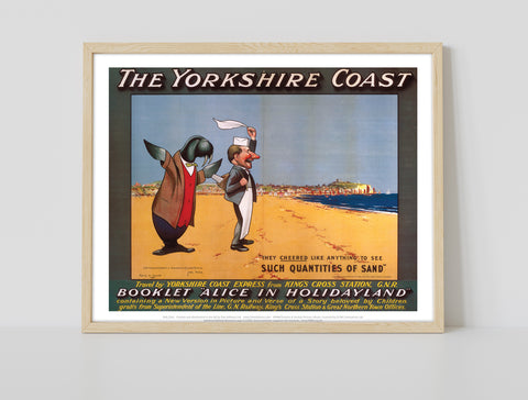 The Yorkshire Coast - 11X14inch Premium Art Print