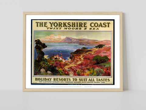 Yorkshire Coast Twixt Moors And Sea - Premium Art Print