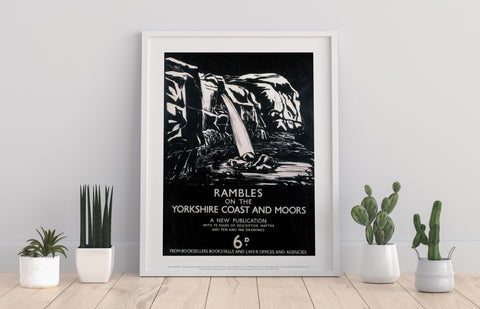 Rambles On The Yorkshire Coast And Moors - 11X14inch Premium Art Print