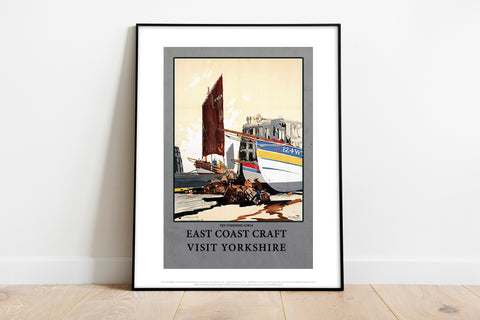 East Coast Craft The Yorkshire Coble - Premium Art Print