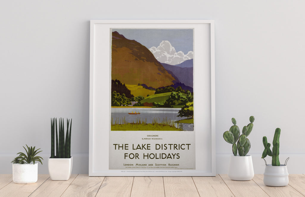 Grasmere, Lake District - 11X14inch Premium Art Print