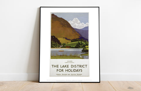 Grasmere, Lake District - 11X14inch Premium Art Print