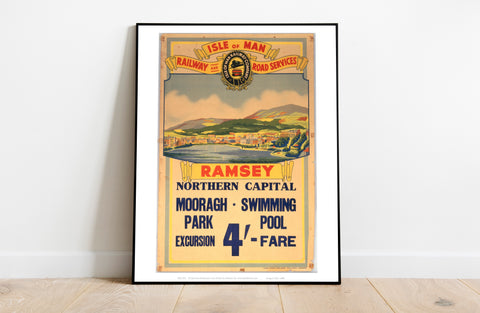 Isle Of Man - Ramsey Northern Capital - Premium Art Print