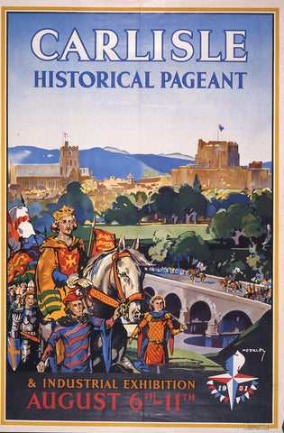 Carlisle Historical Pageant 24" x 32" Matte Mounted Print