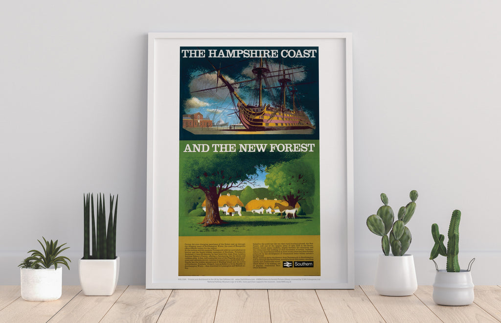 Hampshire Coast And The New Forest - Premium Art Print