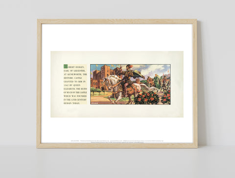 Robert Dudley, Earl Of Leicester At Kenilworth - Art Print