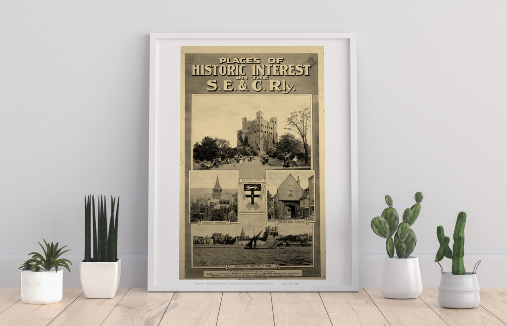 Places Of Historic Interest, Rochester - Premium Art Print