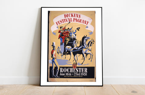 Dickens Festival, Rochester - 11X14inch Premium Art Print