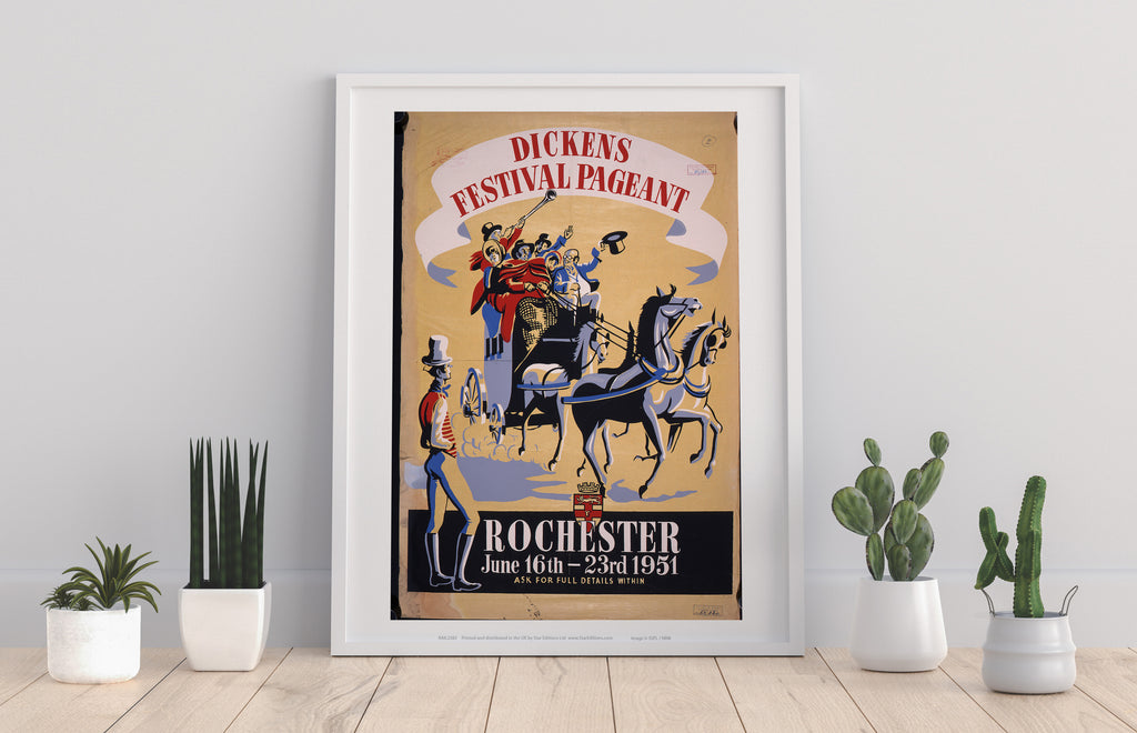 Dickens Festival, Rochester - 11X14inch Premium Art Print