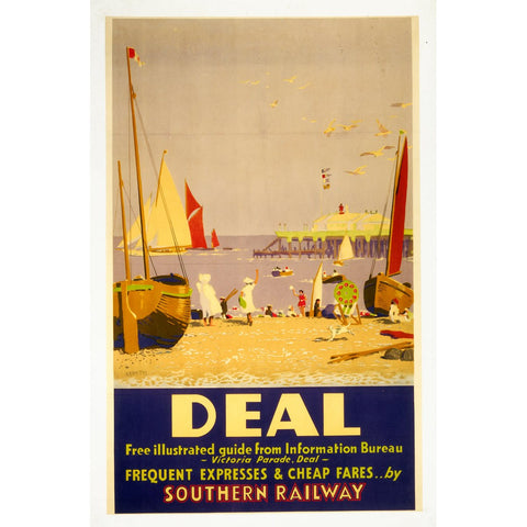 Deal Southern Railway 24" x 32" Matte Mounted Print