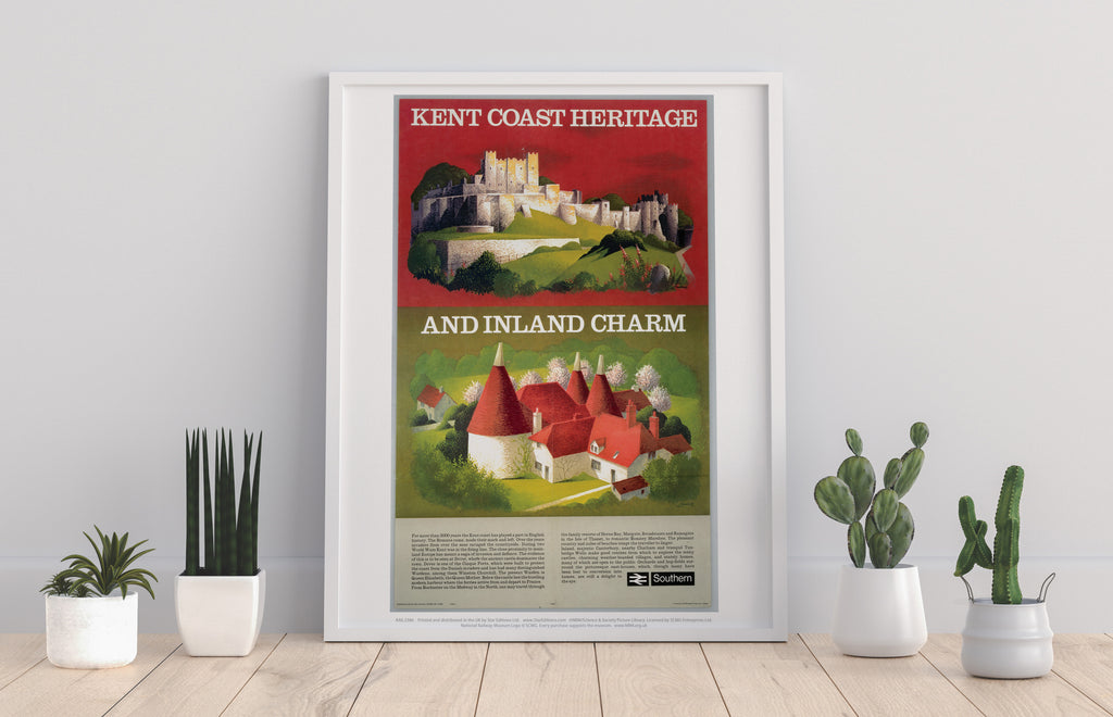 Kent Coast Heritage Southern Railway Art Print