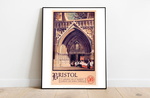 Bristol Cathedral - 11X14inch Premium Art Print