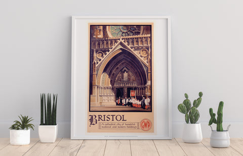 Bristol Cathedral - 11X14inch Premium Art Print