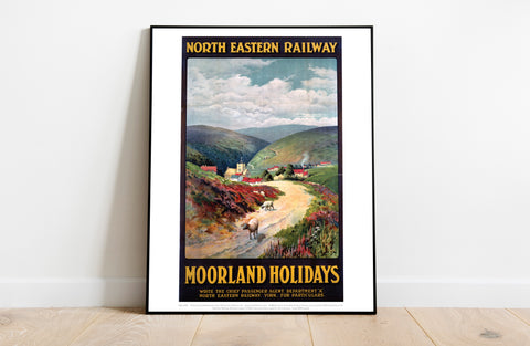 Moorland Holidays Ner - 11X14inch Premium Art Print