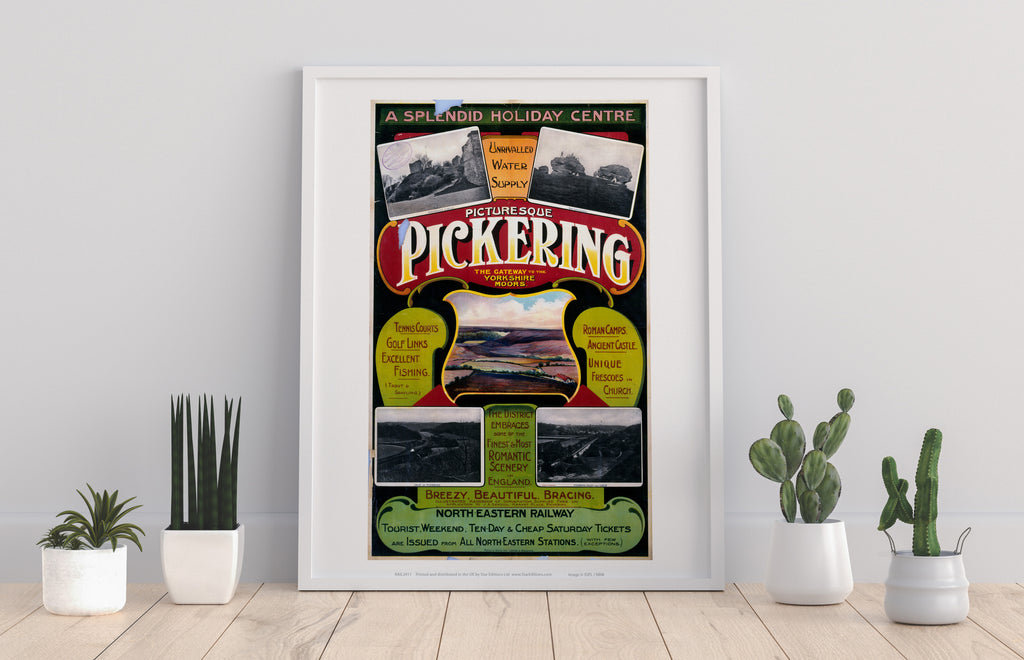 Pickering Yorkshire Moors - 11X14inch Premium Art Print