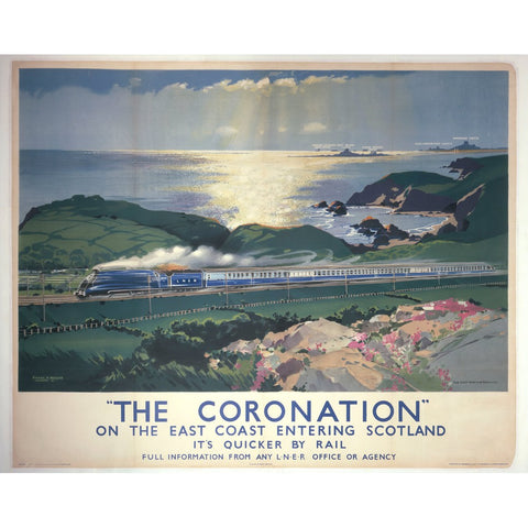 The Coronation East Coast 24" x 32" Matte Mounted Print