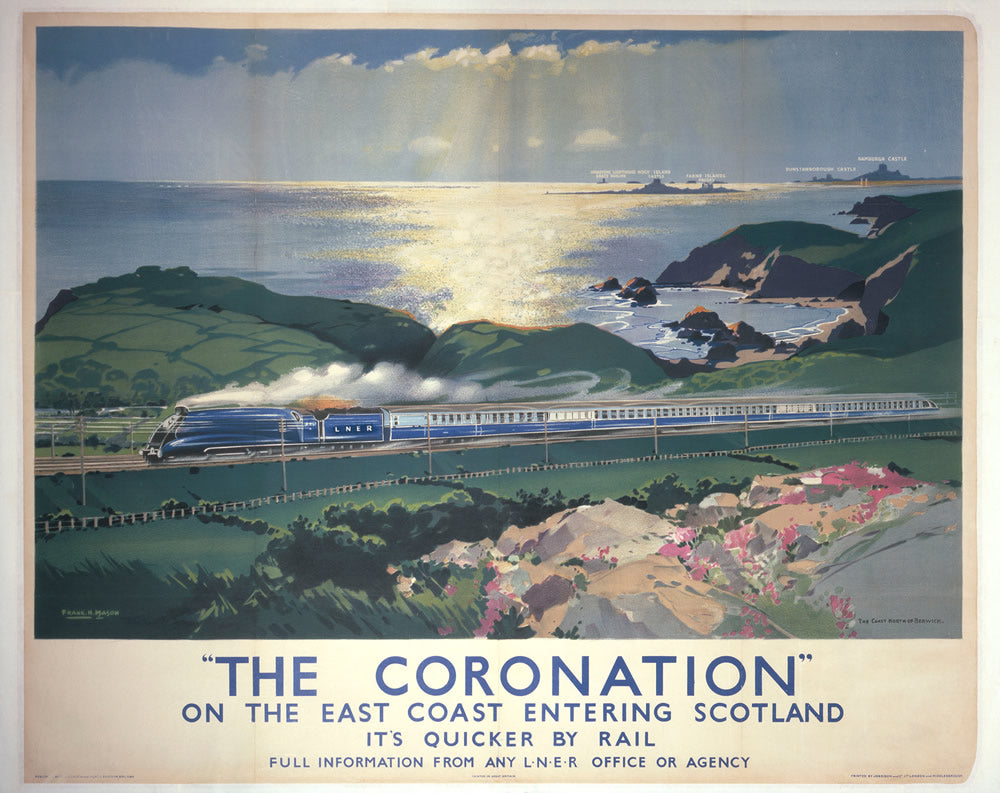 The Coronation East Coast 24" x 32" Matte Mounted Print