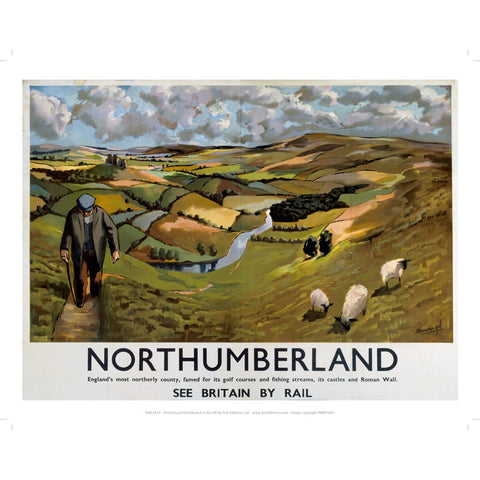 Northumberland 24" x 32" Matte Mounted Print