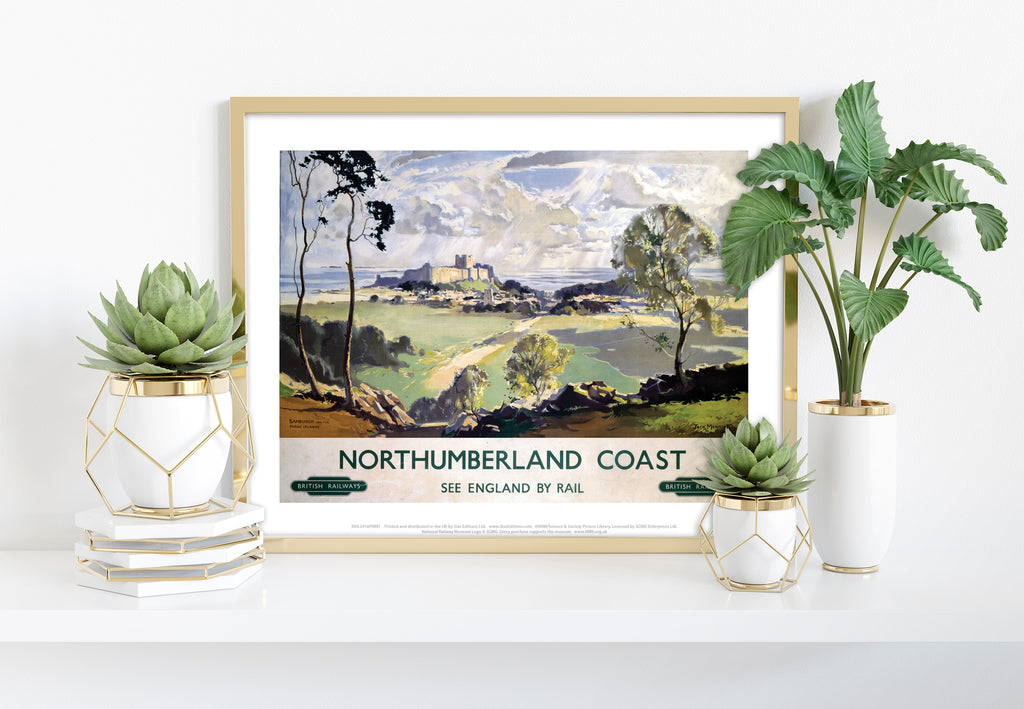 Northumberland Coast - 11X14inch Premium Art Print