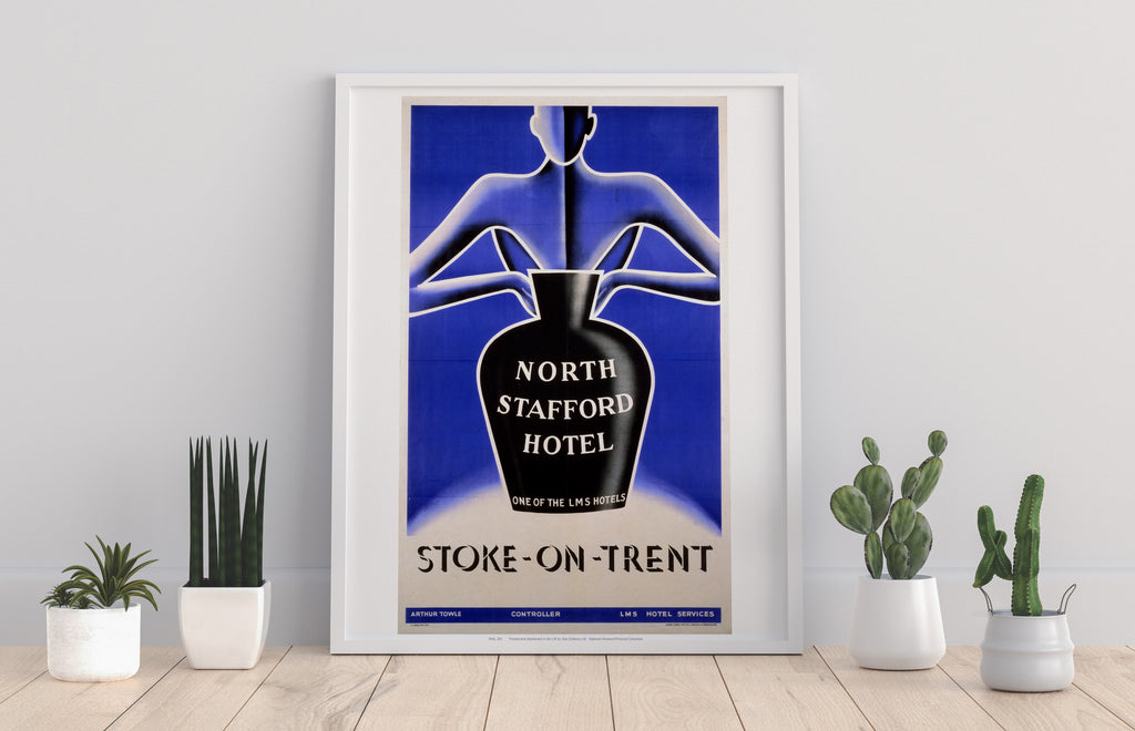 North Stafford Hotel, Stoke-On-Trent - Premium Art Print