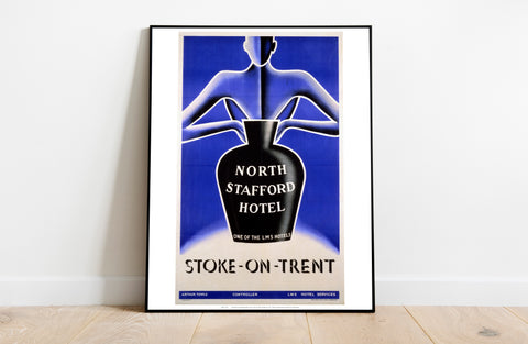 North Stafford Hotel, Stoke-On-Trent - Premium Art Print