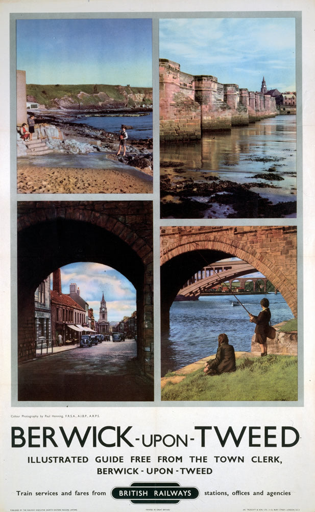 Berwick upon Tweed 24" x 32" Matte Mounted Print