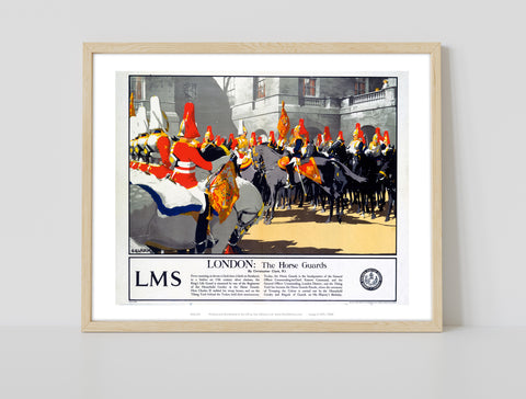 London: The Horse Guards - 11X14inch Premium Art Print