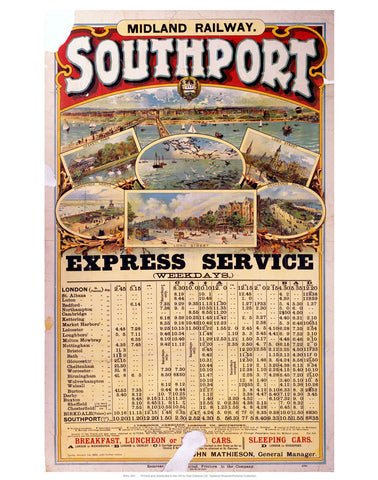 Southport 24" x 32" Matte Mounted Print