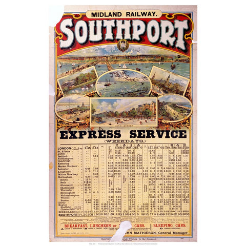 Southport 24" x 32" Matte Mounted Print